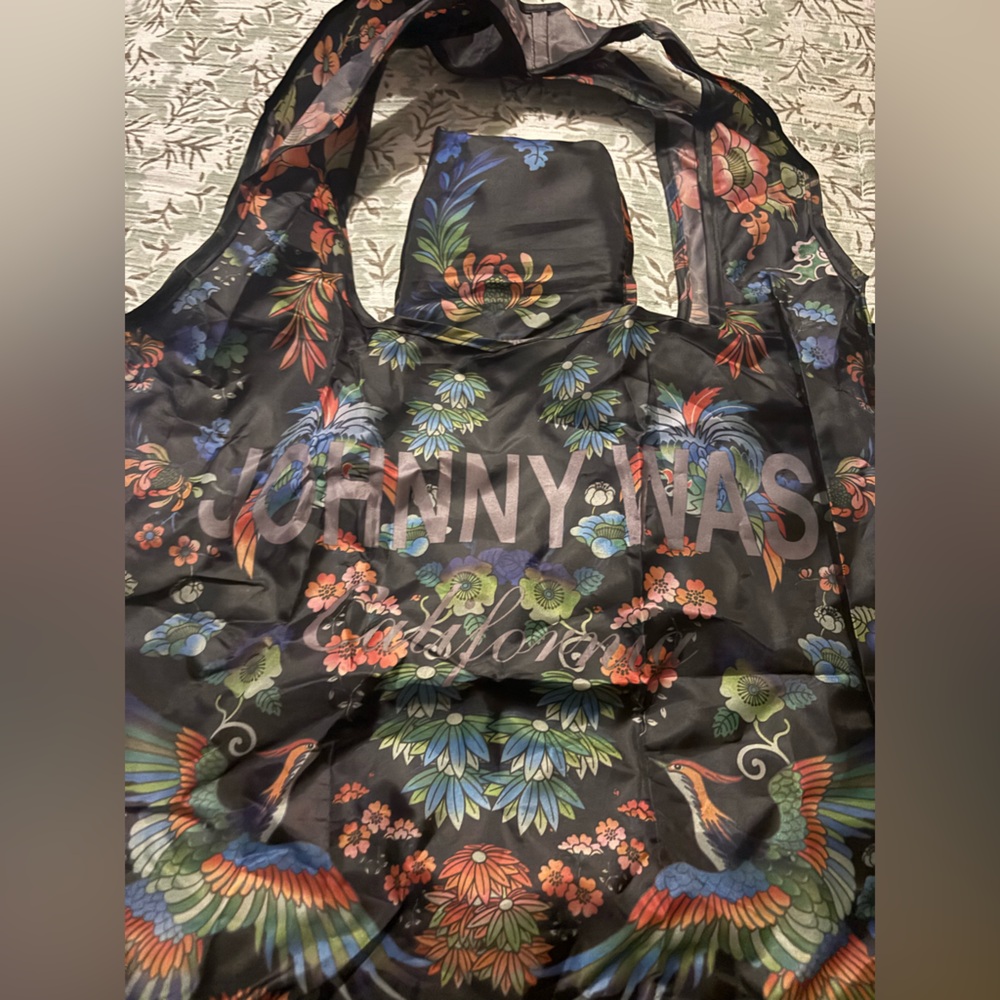 Johnny Was Multicolor Floral Tote Bag - Picture 4 of 4